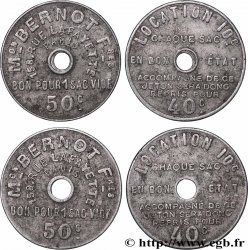MAISON BERNOT FRERES 50 Centimes Paris