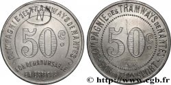 TRANSPORTS (TRAINS, BUS, TRAMWAYS, BATEAUX...) 50 Centimes-  Compagnie de Tramways de Nantes Nantes