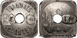 TRANSPORTS (TRAINS, BUS, TRAMWAYS, BATEAUX...) 20 Centimes - Tramways de Nantes Nantes