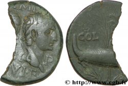 AUGUSTE et AGRIPPA Dupondius