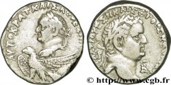 VESPASIEN et TITUS Tétradrachme syro-phénicien