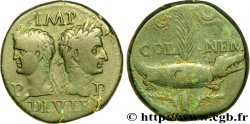 AUGUSTE et AGRIPPA Dupondius