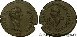 CLAUDIUS AND AGRIPPINA THE YOUNGER Douze nummia