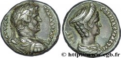 HADRIEN et SABINE Tétradrachme TTB+