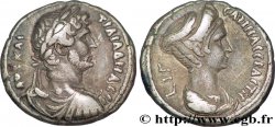 HADRIEN et SABINE Tétradrachme TTB+