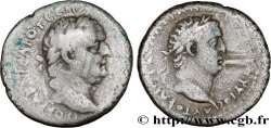 VESPASIEN et TITUS Didrachme TTB