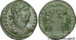 CONSTANCE II Centenionalis ou nummus TTB+