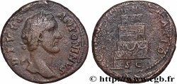 DIVUS ANTONINUS PIUS Sesterce