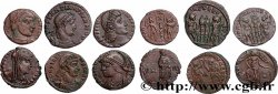 LOTS Lots de 6 monnaies
