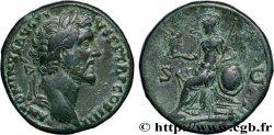 ANTONIN LE PIEUX Sesterce TTB+/TTB