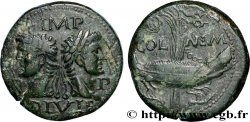 NEMAUSUS - NÎMES - AUGUSTE et AGRIPPA Dupondius COL NEM (as)