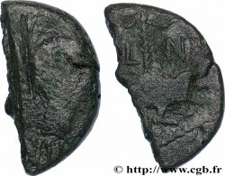 NEMAUSUS - NÎMES Dupondius COL NEM (as), coupé en deux