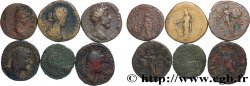 LOTS Lots de 6 monnaies