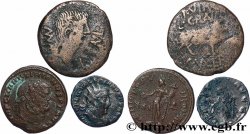 LOTS Lots de 3 monnaies