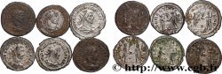 LOTS Lots de 6 monnaies
