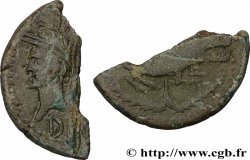 NEMAUSUS - NÎMES Dupondius COL NEM (as), coupé en deux