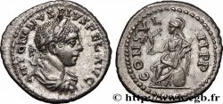 ELAGABALUS Denier AU/MS