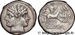 RÖMISCHE REPUBLIK - ANONYM Didrachme ou quadrigatus