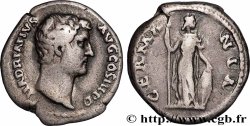 HADRIAN Denier AU/XF
