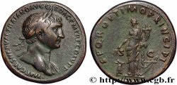 TRAJAN Sesterce TTB+