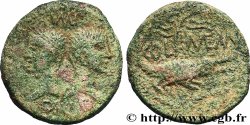 NEMAUSUS - NIMES - AUGUSTUS und AGRIPPA Dupondius COL NEM (as)