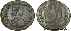 THÉODOSE Ier Nummus, (PB, Æ 3)