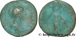 FAUSTINA MINOR Sesterce VF