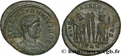CONSTANCE II Centenionalis ou nummus TTB+