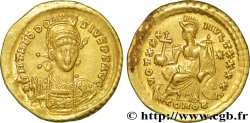 THÉODOSE II Solidus TTB+