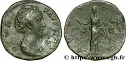 FAUSTINE MÈRE Sesterce TTB/TB+