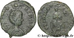 EUDOXIA Nummus, (PB, Æ 3) fSS