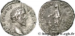 ANTONINUS PIUS Denier AU/AU