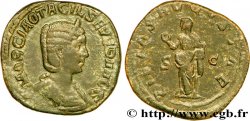OTACILIA SEVERA Sesterce TTB+/TTB