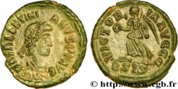 VALENTINIEN II Nummus, (PBQ, Æ 4)