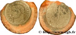 GALÈRE Moule en terre cuite de follis ou nummus