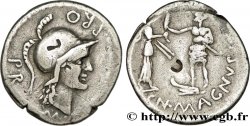 POMPÉE LE JEUNE Denier TTB