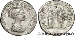 PLAUTILLE et CARACALLA Denier TTB