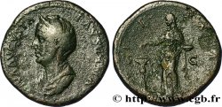 FAUSTINE MÈRE Sesterce TB+