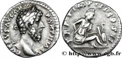 LUCIUS VÉRUS Denier TTB