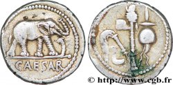 JULES CÉSAR Denier TTB+/TTB