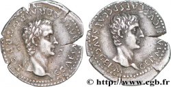 CALIGULA et GERMANICUS Denier SUP