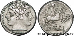 RÉPUBLIQUE ROMAINE - ANONYMES Didrachme ou quadrigatus SUP
