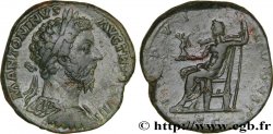 MARC AURÈLE Sesterce TTB+/TTB