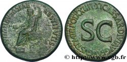 TIBÈRE Sesterce TTB