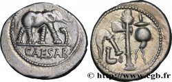 JULES CÉSAR Denier TTB+