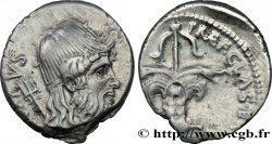 SEXTUS POMPEE Denier SUP/TTB+