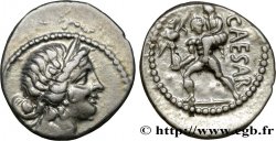 JULES CÉSAR Denier TTB+