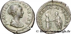 PLAUTILLE et CARACALLA Denier TB+
