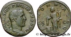 PHILIPPE Ier L&nbsp;ARABE Sesterce TTB/TB+