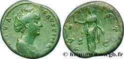 FAUSTINE MÈRE Sesterce TB+